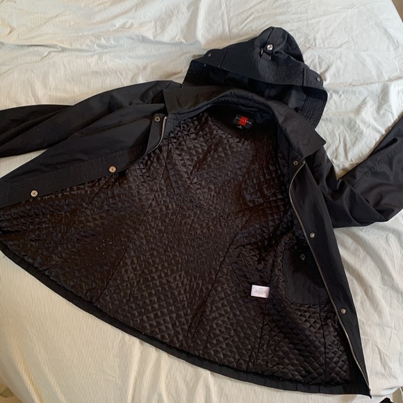 Gallery Hooded Jacket Black Size Medium - Picture 10 of 11
